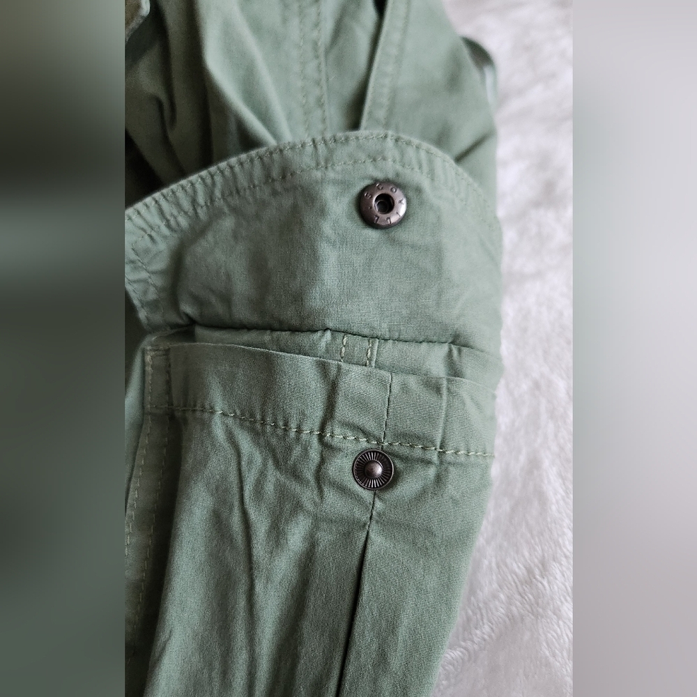 🩳 George Men’s Green Pull-On Cargo Shorts – Size Medium (32–34), NWT, 8” Inseam - Picture 5 of 13